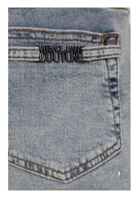 jeans con stampa logo VERSACE JEANS COUTURE | Pantaloni | 77HAB50S CDWA6904